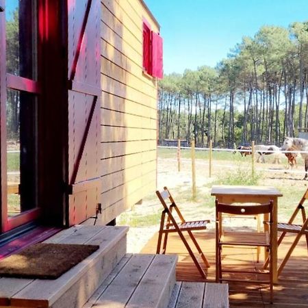 Hotel Roulottes Cocooning Au Coeur Des Landes Mées Esterno foto